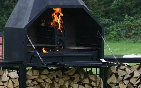 Barbecue au bois Braai Afrique du Sud