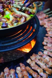 Cuisiner sur brasero plancha Ofyr