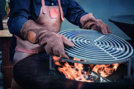 Grille de cuisson pour brasero plancha Ofyr