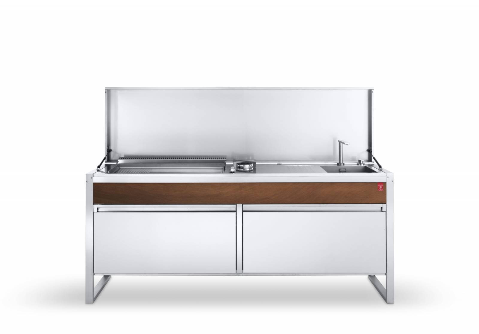 Trouver des modules pour cuisine d'extérieur inox plancha Planet Limonest