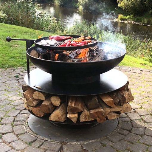 Brasero Ring of logs FirePits Uk