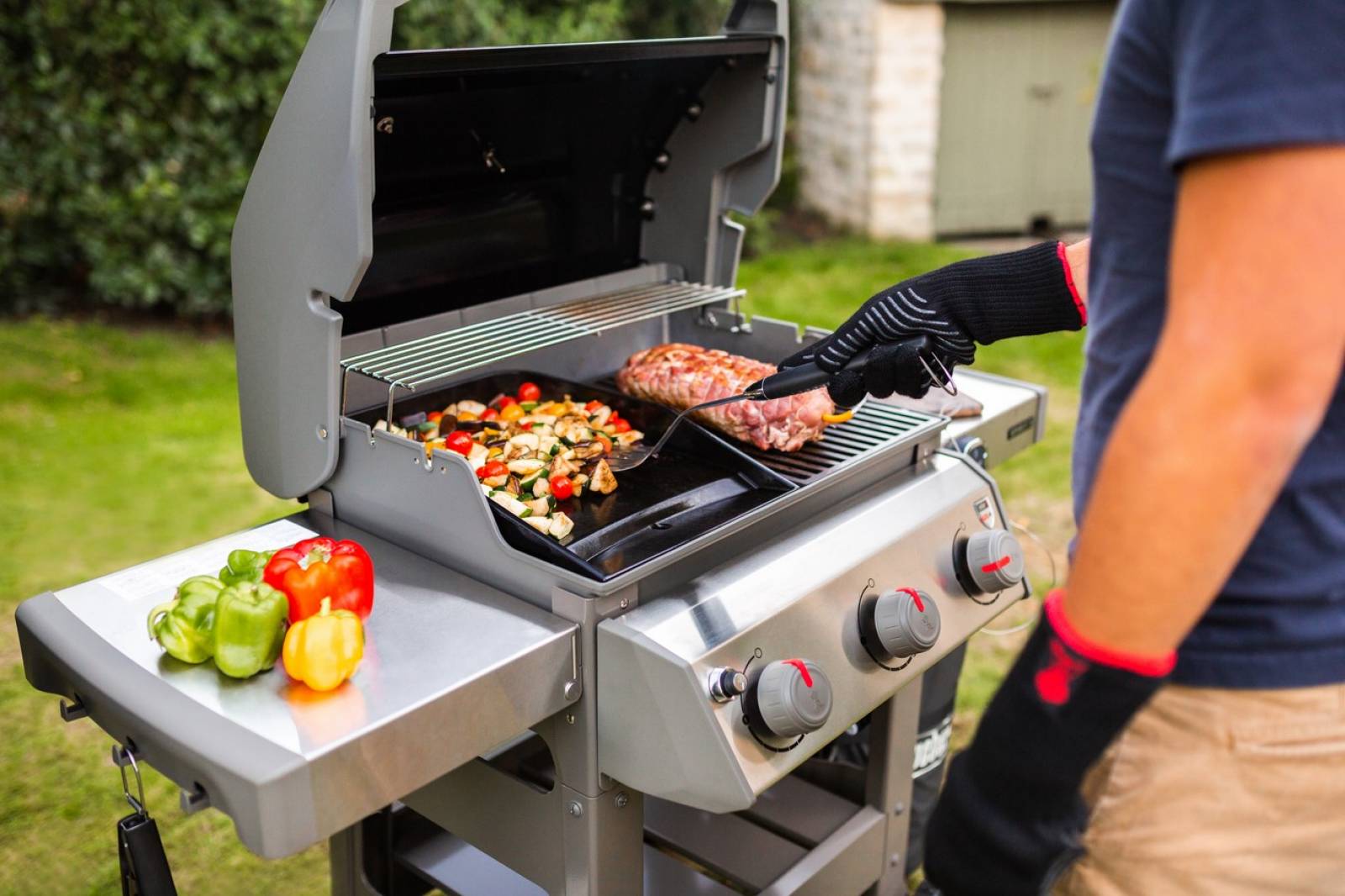 Barbecue Gaz Weber gamme Spirit II plancha