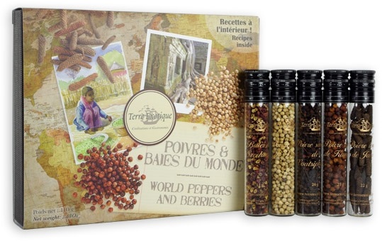 Acheter poivres du monde Terre Exotique à Pommiers