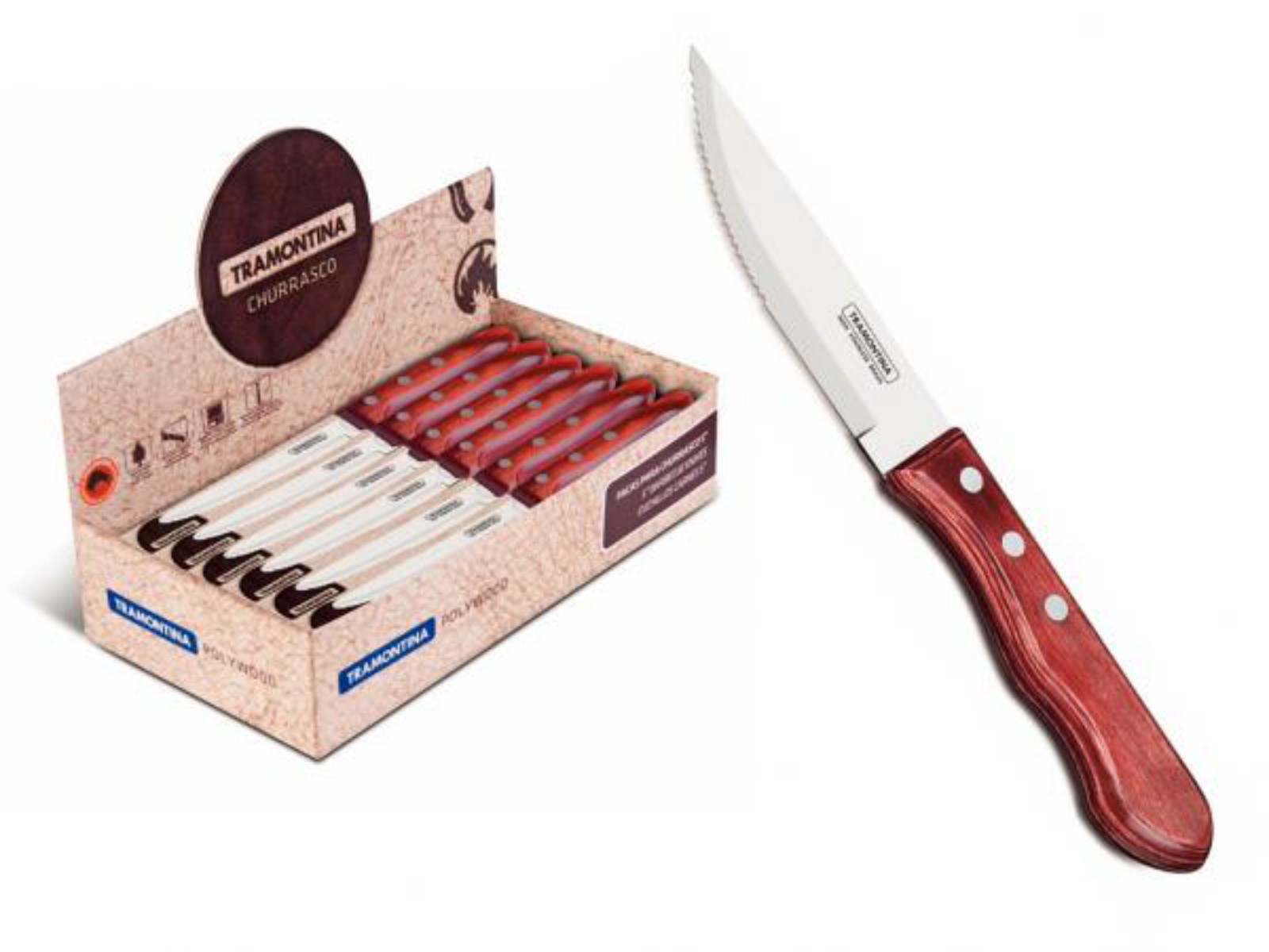 Cadeau couteaux à steak brésiliens Tramontina lave vaisselle Mâcon