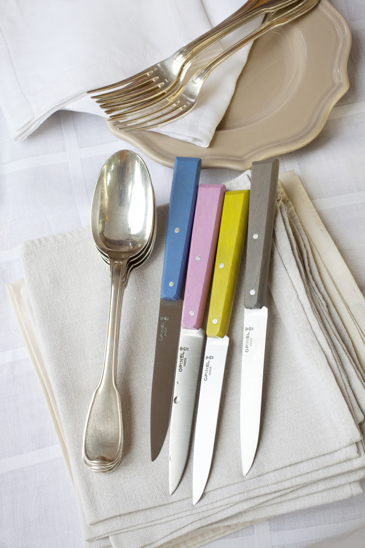 Acheter des couteaux de table Opinel couleur Esprit Sud à Neuville