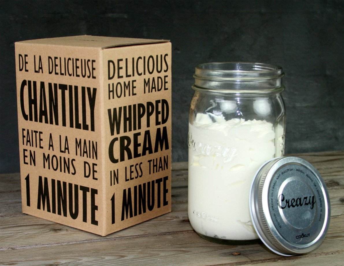 Bocal Chantilly minute Cookut Neuville sur Saône