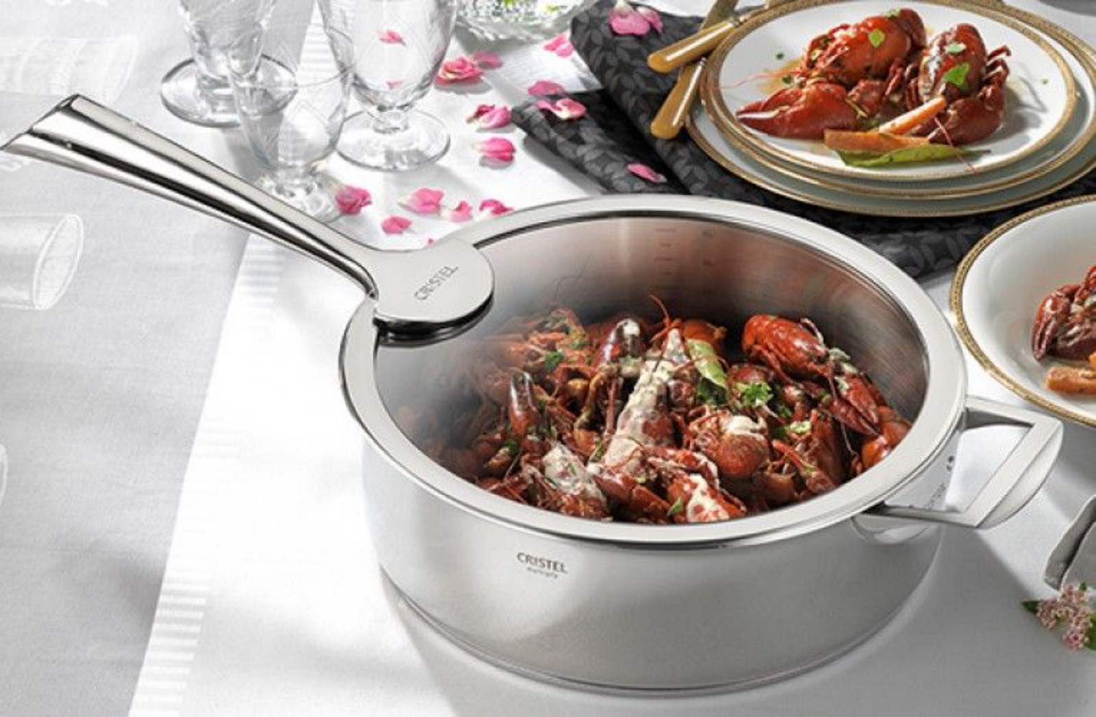 Acheter poêle inox Cristel Strate Mutine Casteline à Limas