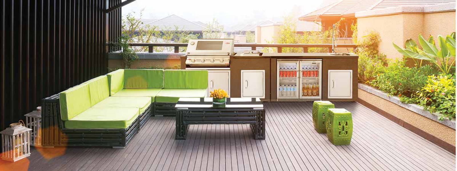 Trouver magasin cuisine exterieur Lyon equipement terrasse jardin