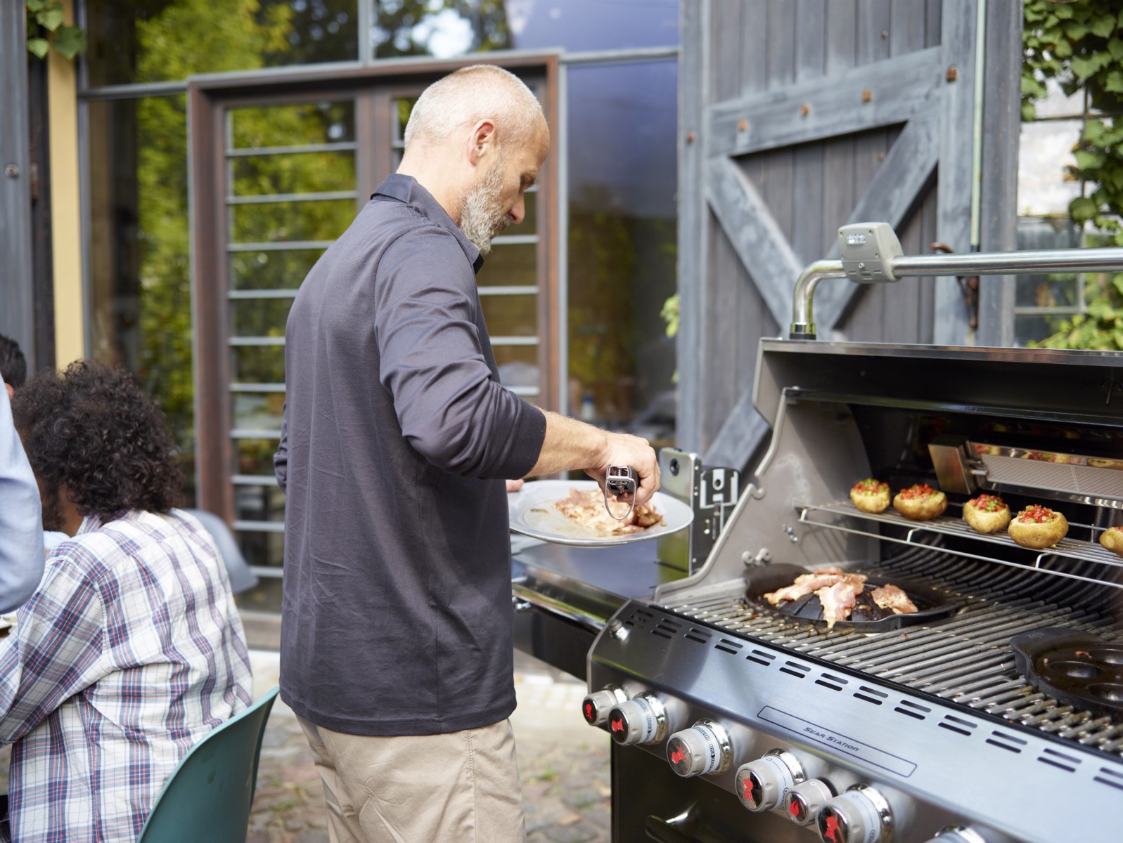 trouver barbecue Weber inox à Saint Priest