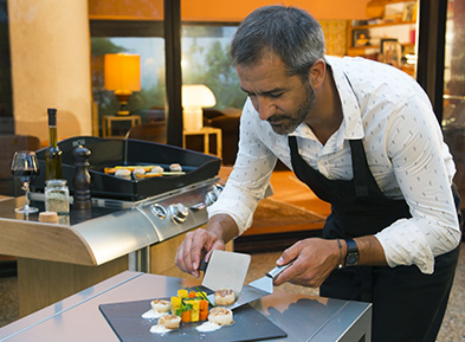 trouver une plancha en fonte émaillée Forge Adour à Genay