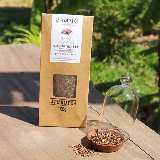mélange poivre et épices La Plantation