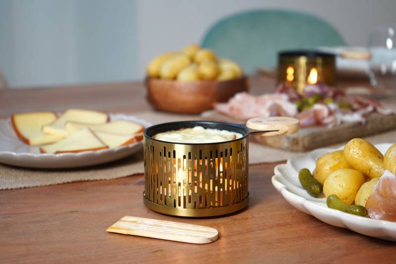 Raclette à la bougie individuel LUMI or COOKUT